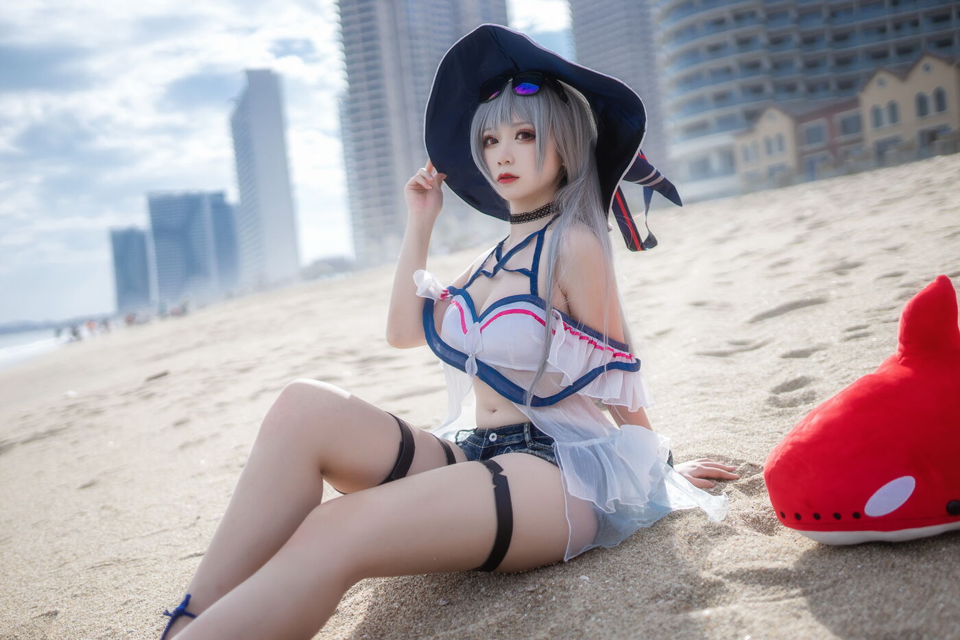 樱落酱 NO.021 斯卡蒂泳装[21P]插图6